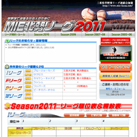 MIE北勢リーグ公式サイト2011イメージ